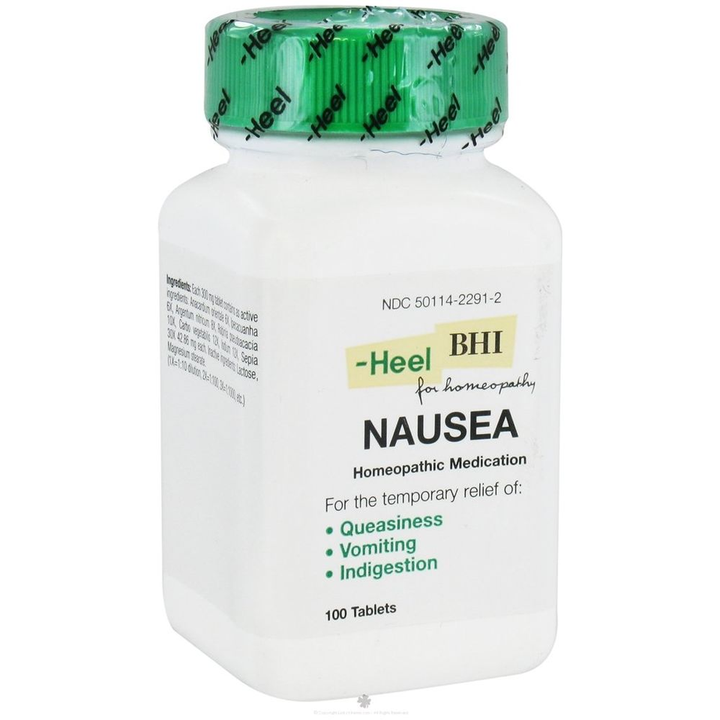 MediNatura BHI Nausea 100 Tablets