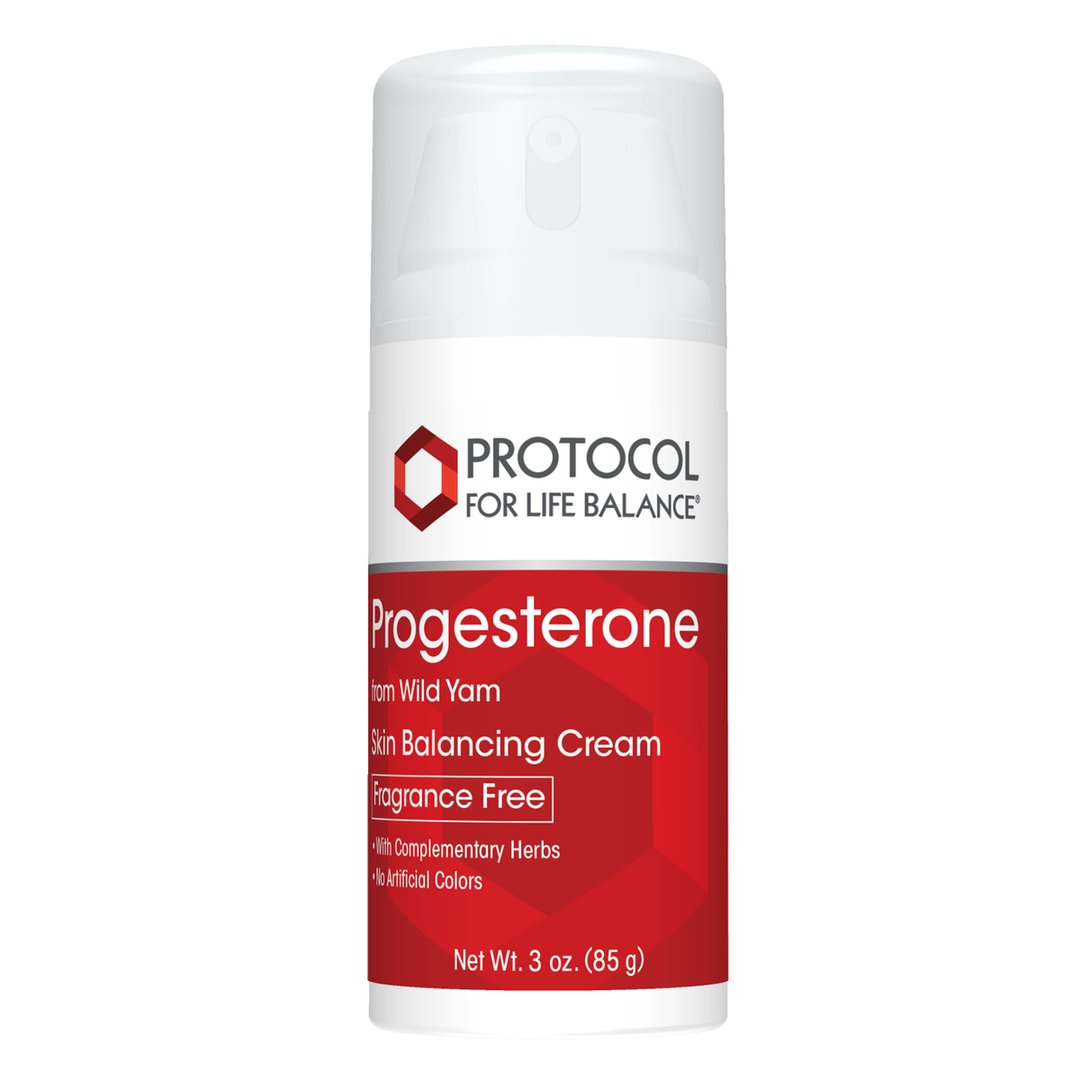 Protocol For Life Balance Natural Progesterone Liposomal Skin Cream Unscented 3 Oz - P3338