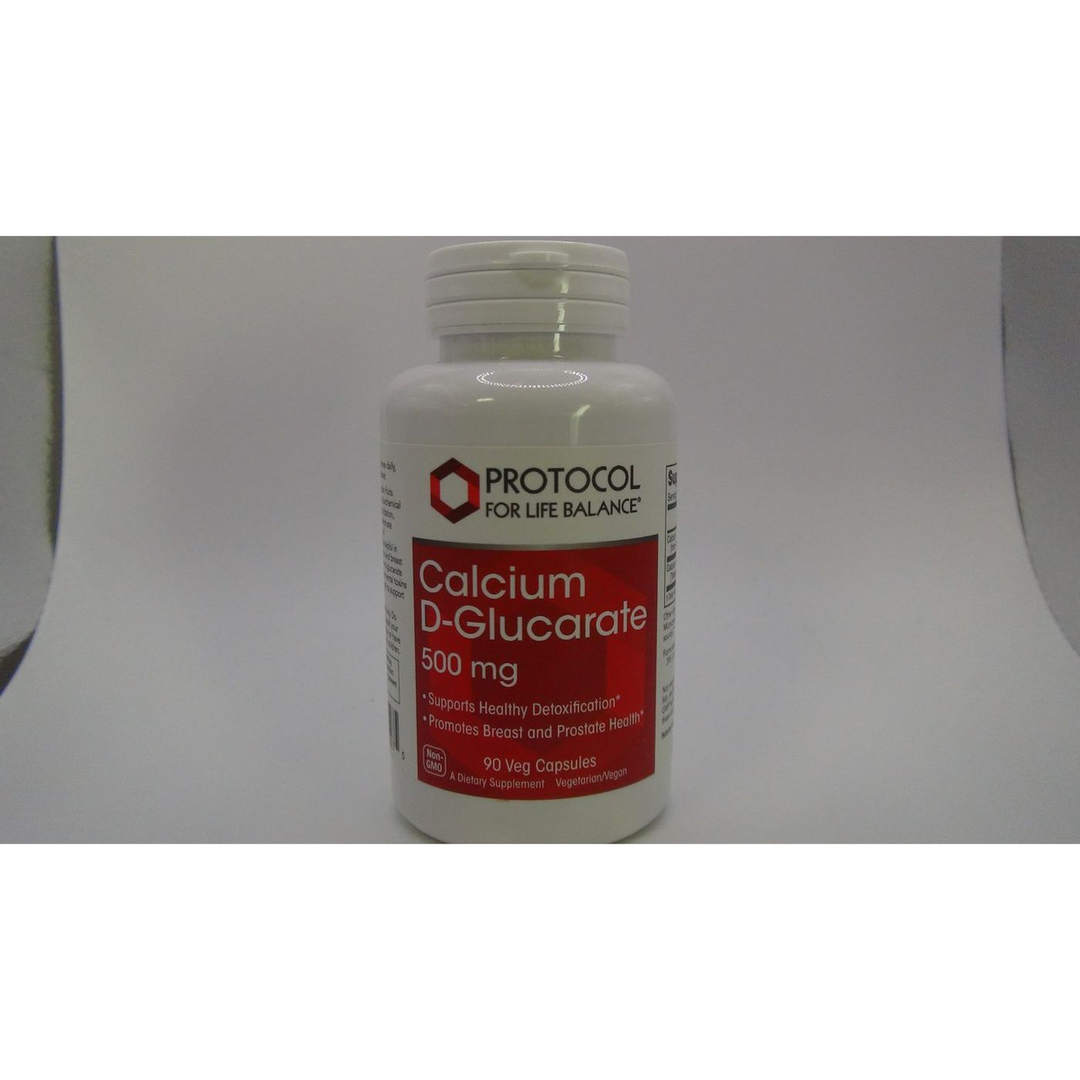 Protocol For Life Balance Calcium D-Glucarate 500 Mg 90 Vcaps - P3097
