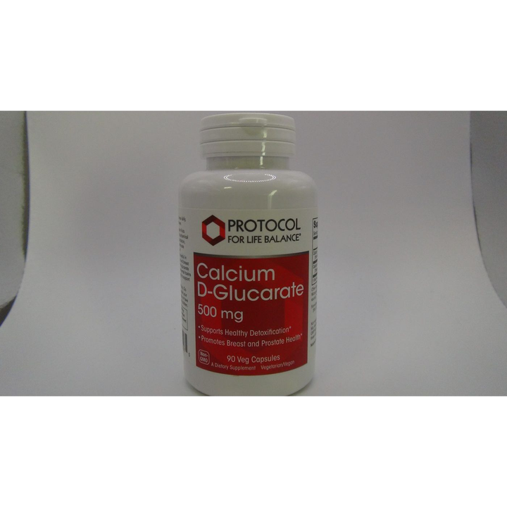 Protocol For Life Balance Calcium D-Glucarate 500 Mg 90 Vcaps - P3097