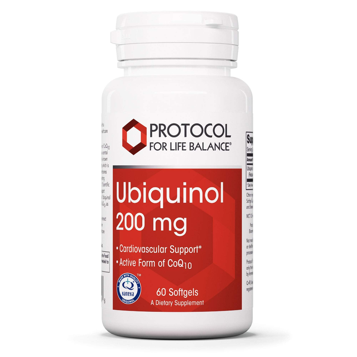 Protocol For Life Balance Ubiquinol 200 Mg 60 Softgels - P3144