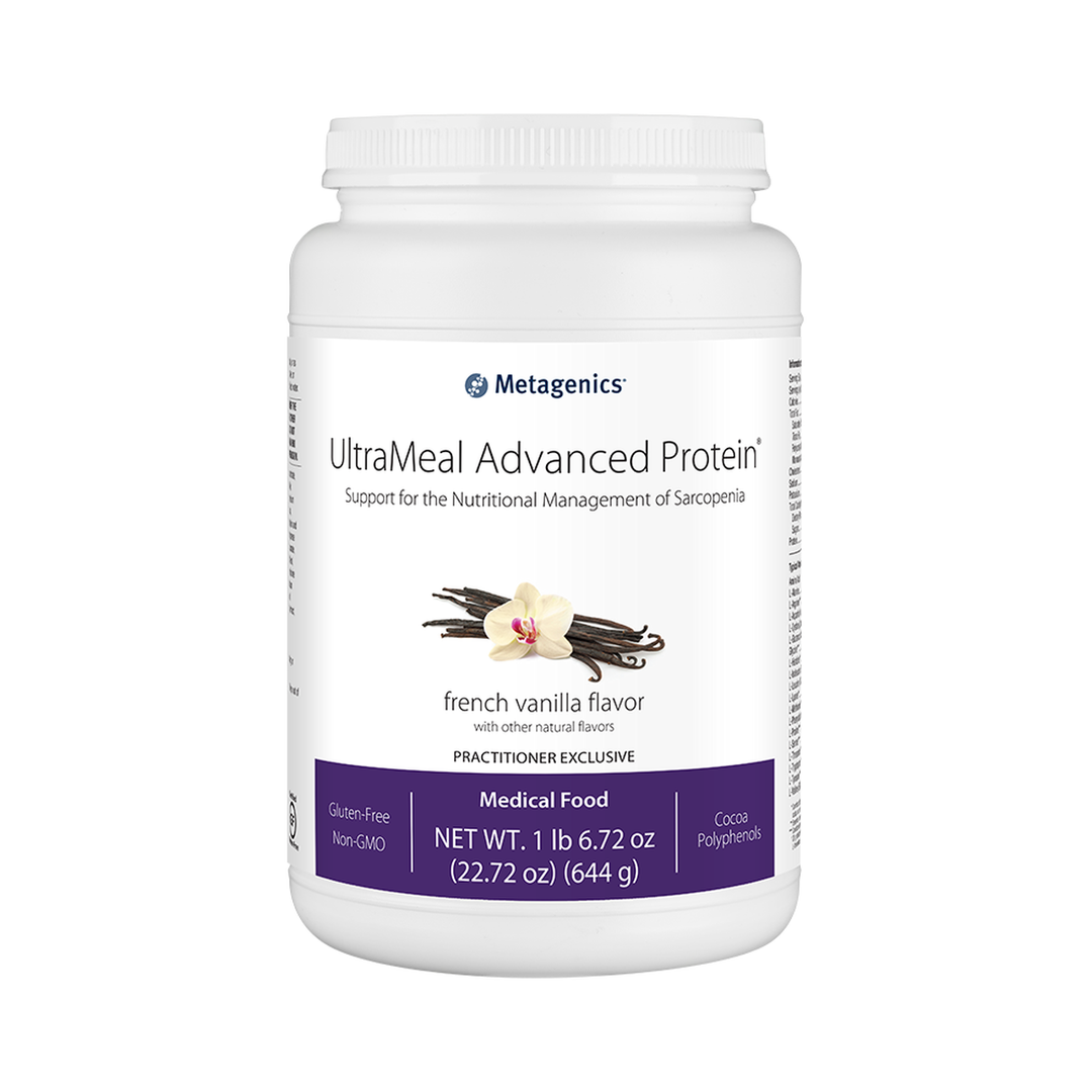 Metagenics UltraMeal Advanced Protein French Vanilla 644 Grams