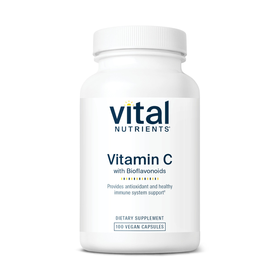 Vital Nutrients Vitamin C With Bioflavonoids 220 Capsules