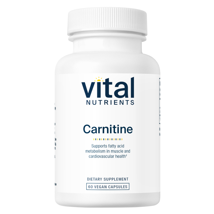 Vital Nutrients Carnitine 500mg 60 Capsules