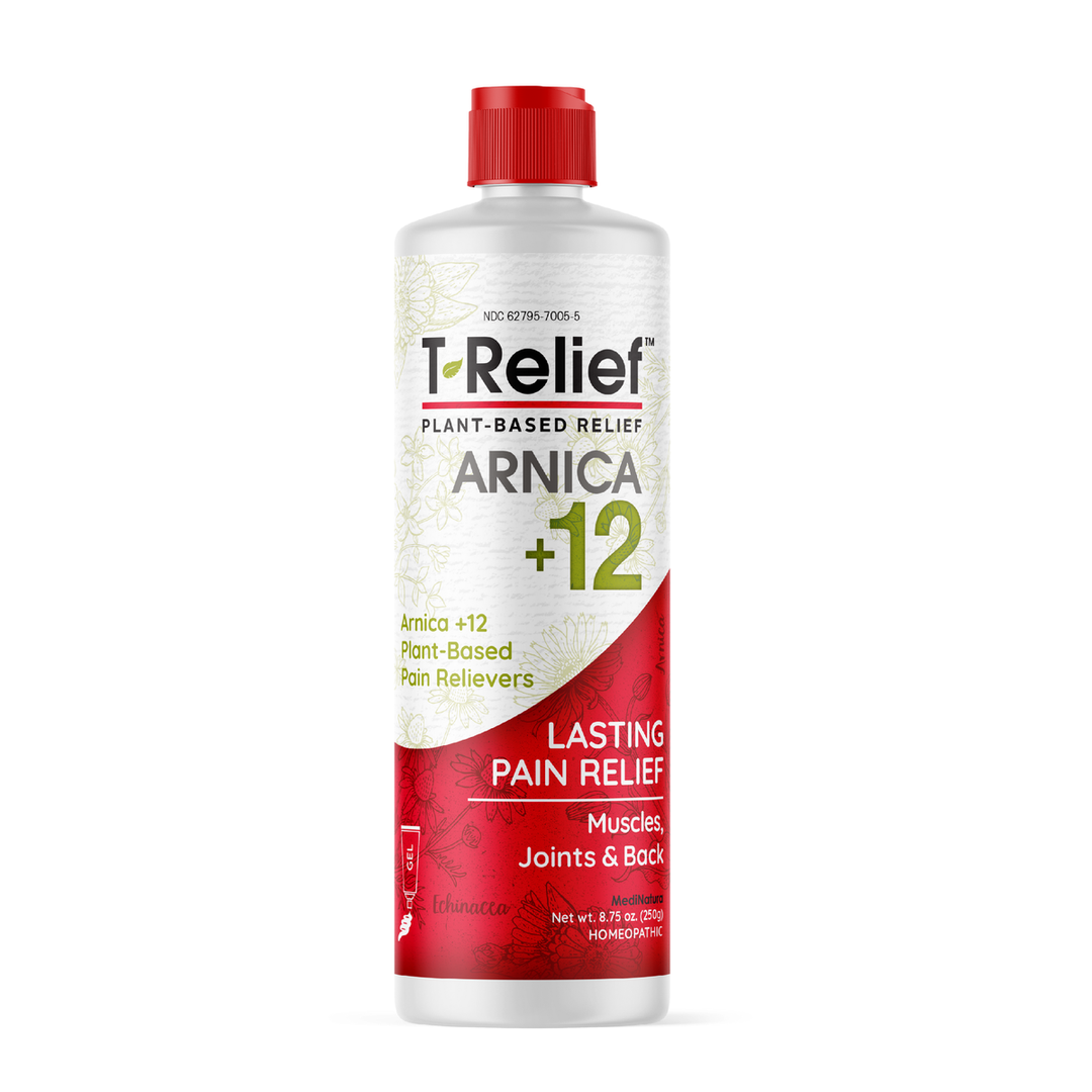 MediNatura T-Relief Arnica +12 Pain Gel 8.75 oz - 4 Pack