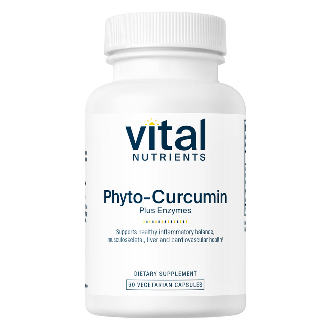 Vital Nutrients Phyto-Curcumin Plus Enzymes 60 Vcaps