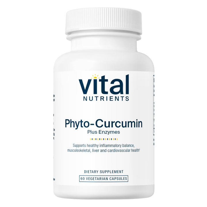 Vital Nutrients Phyto-Curcumin Plus Enzymes 60 Vcaps