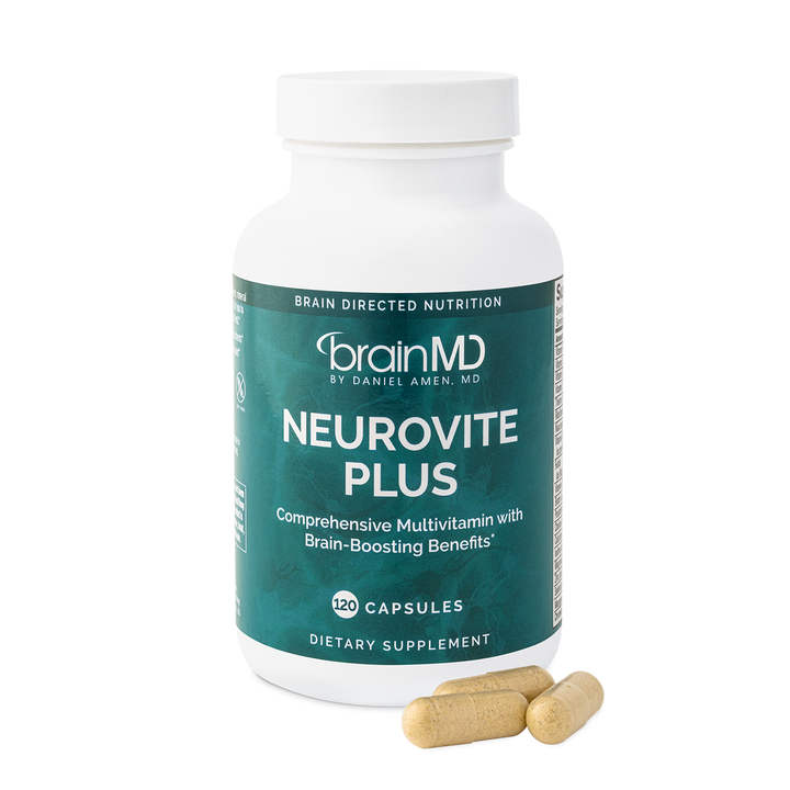 BrainMD NeuroVite Plus 120 Capsules