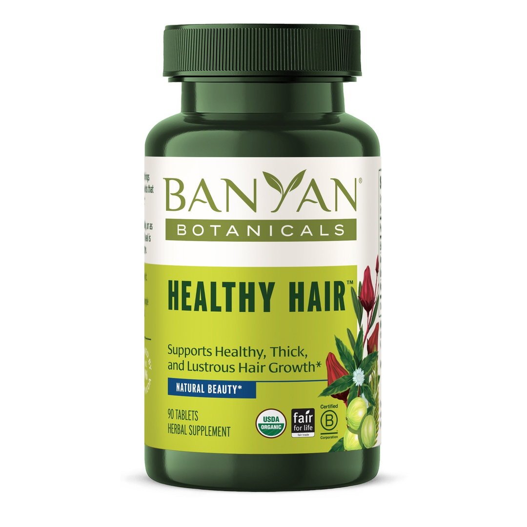 Banyan Botanicals Healthy Hair Organic 90 Tablets