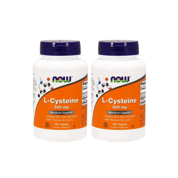 Now Foods L-Cysteine 500 Mg 100 Tablets - 0077