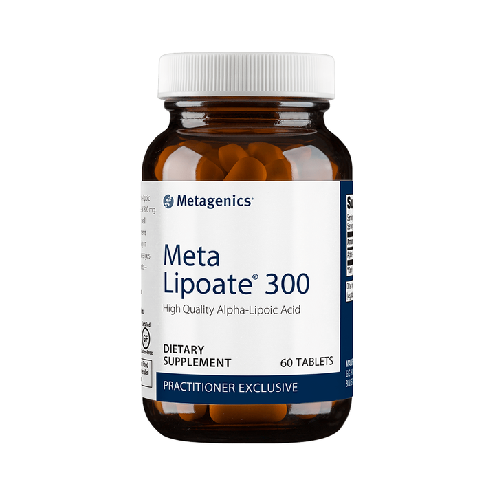 Metagenics Meta Lipoate 300mg 60 Tablets - 2 Pack