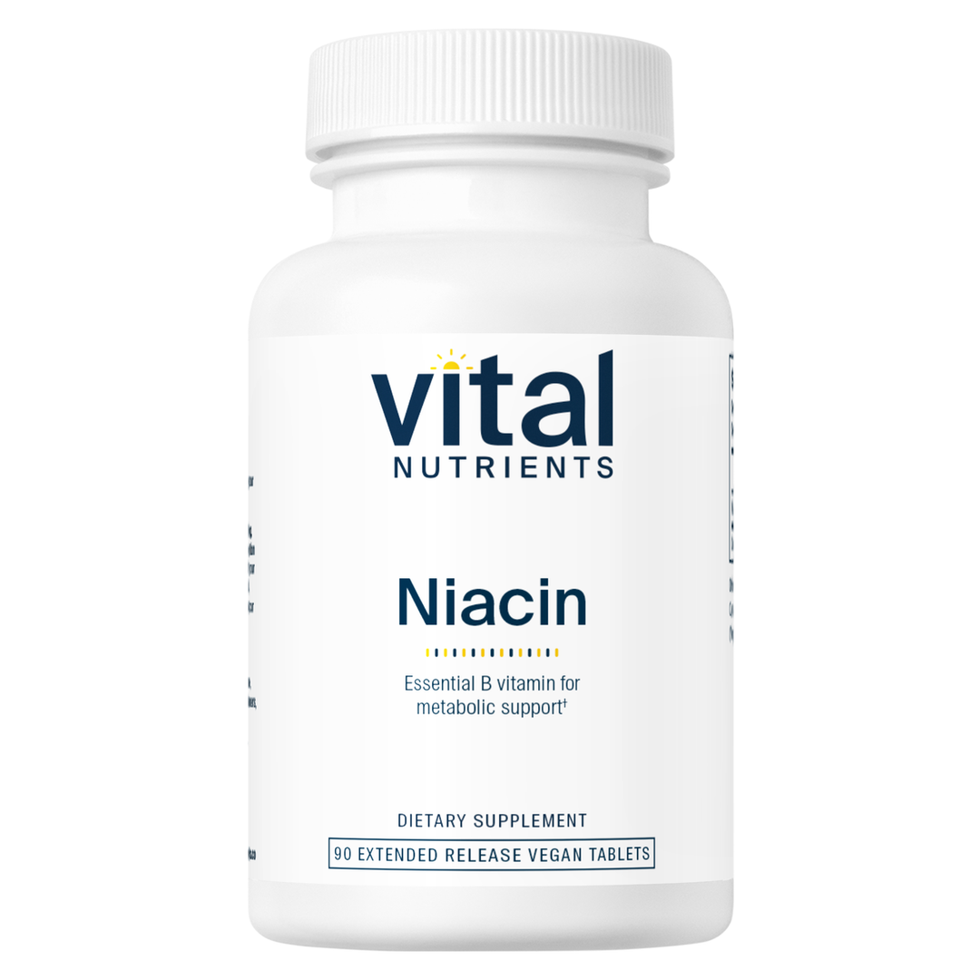 Vital Nutrients Niacin 500 mg 90 Extended Release Tablets