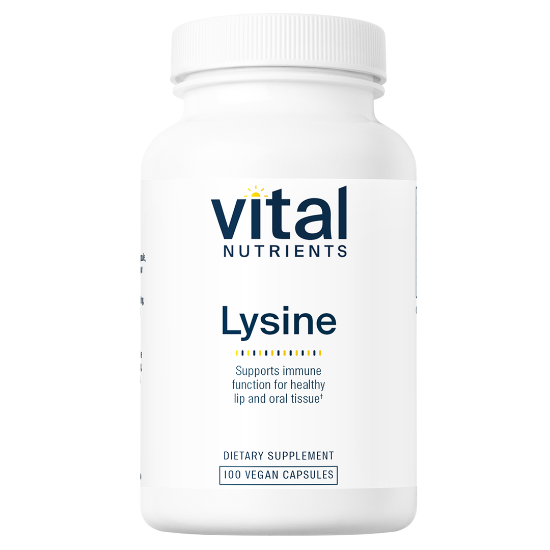 Vital Nutrients Lysine 500 mg 100 Vcaps