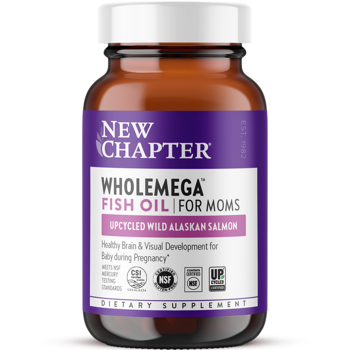 New Chapter Wholemega For Moms Prenatal 90 Softgels
