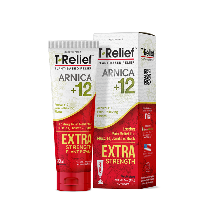 Medinatura T-Relief Extra Strength Pain Relief Cream 3 Oz