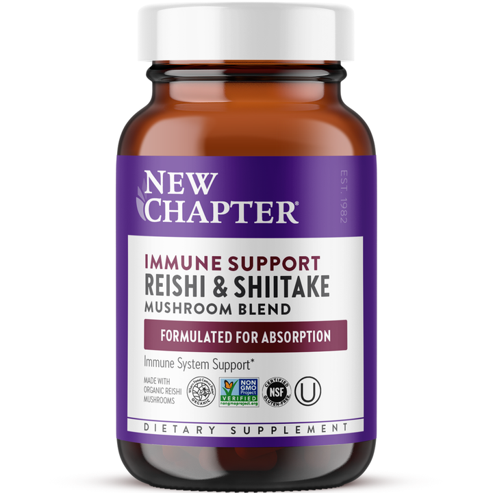 New Chapter LifeShield Immune Support 60 Capsules - 2 Pack