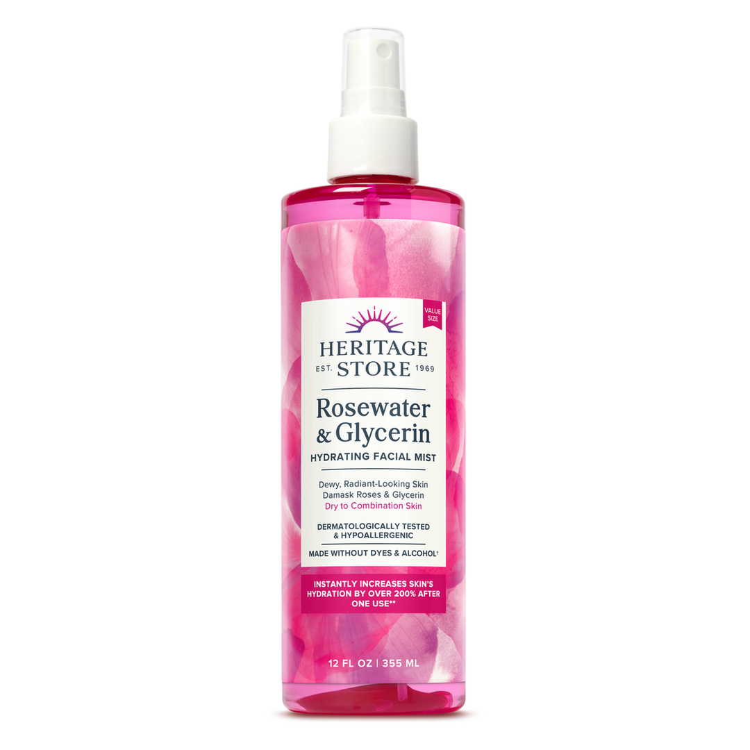 Heritage Rosewater Facial Toner 2oz