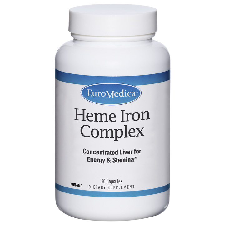 EuroMedica Heme Iron Complex 90 Capsules