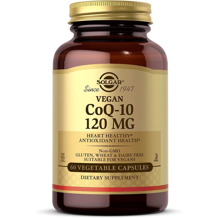 Solgar - CoQ-10 120 mg. - 60 Vegetarian Capsules