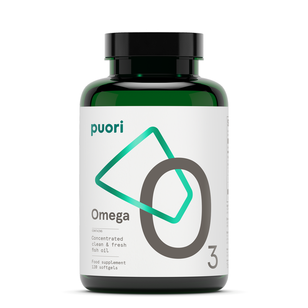 Puori - O3 Ultra Pure Omega-3 Fish Oil 2000 mg. - 120 Softgels