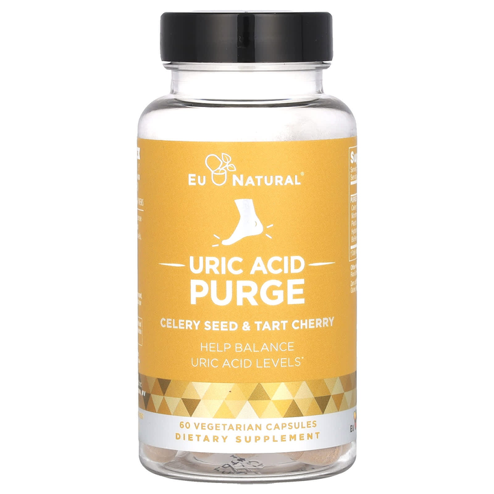 Eu Natural - Purge Uric Acid Cleanse &amp; Joint Support - 60 Vegetarian Capsules