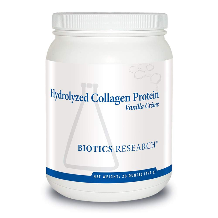 Biotics Research Hydrolyzed Collagen Protein Vanilla Crème 28oz