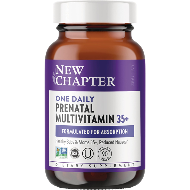 New Chapter One Daily Prenatal Multivitamin 35+ 90 Vcaps