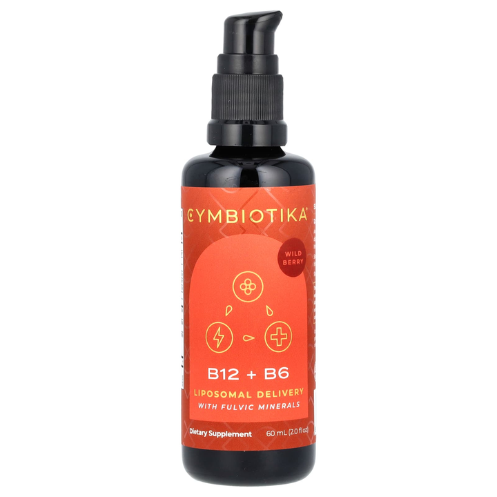 Cymbiotika - Vitamin B12 + B6 Liposomal Delivery Wild Berry - 2 fl. oz.