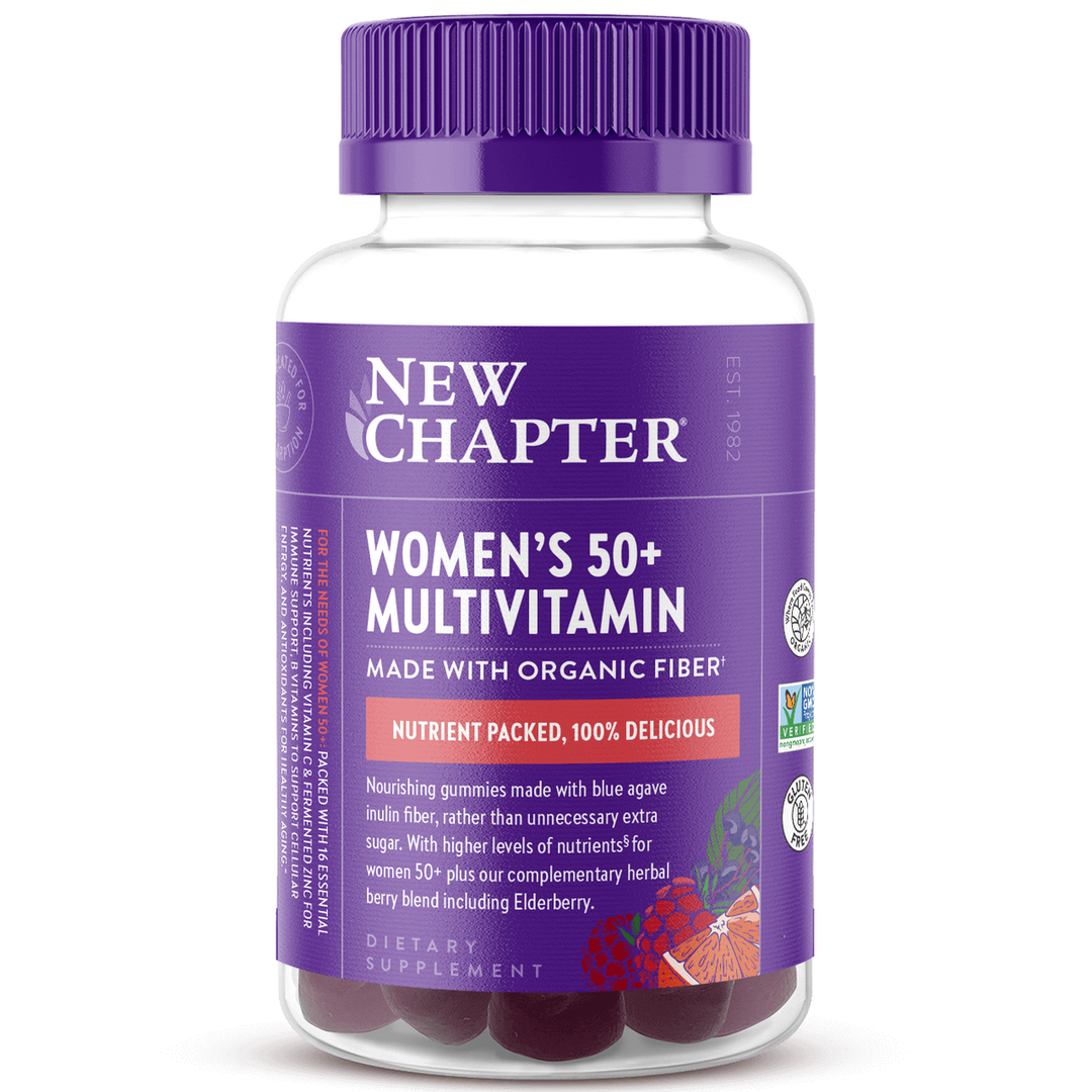 New Chapter Women’s 50+ Multivitamin Gummies 90 Count