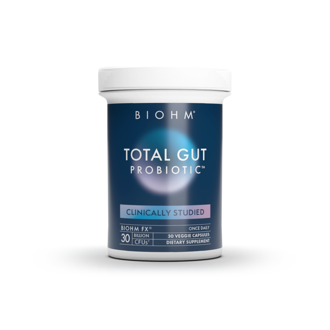 Biohm Health - Total Probiotic Bacteria + Fungi 30 Billion CFU - 30 Capsules