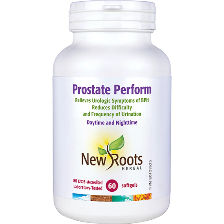 New Roots Herbal Prostate Perform 60 Softgels