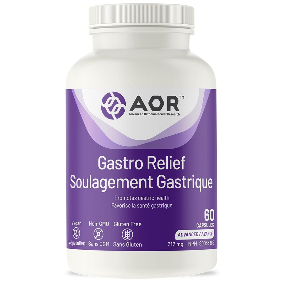AOR Gastro Relief 60 Vcaps