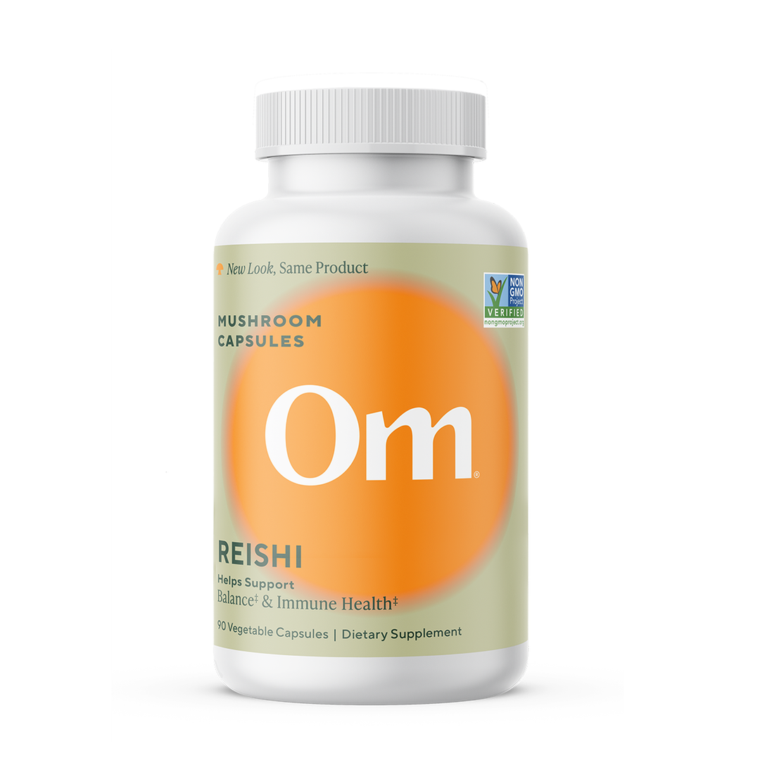 Mushroom Wellness Reishi: Organic Red Reishi Mushroom Capsules, Reishi Mushroom Powder Supplement, Immune Support, Traditional Nervous System Support &amp; Cardiovascular Health, 90 Vegan Capsules