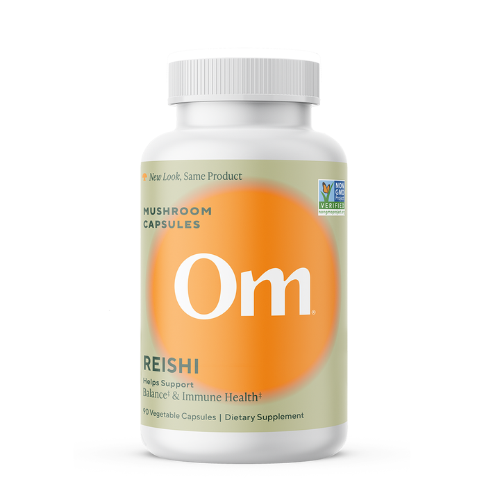 Mushroom Wellness Reishi: Organic Red Reishi Mushroom Capsules, Reishi Mushroom Powder Supplement, Immune Support, Traditional Nervous System Support &amp; Cardiovascular Health, 90 Vegan Capsules