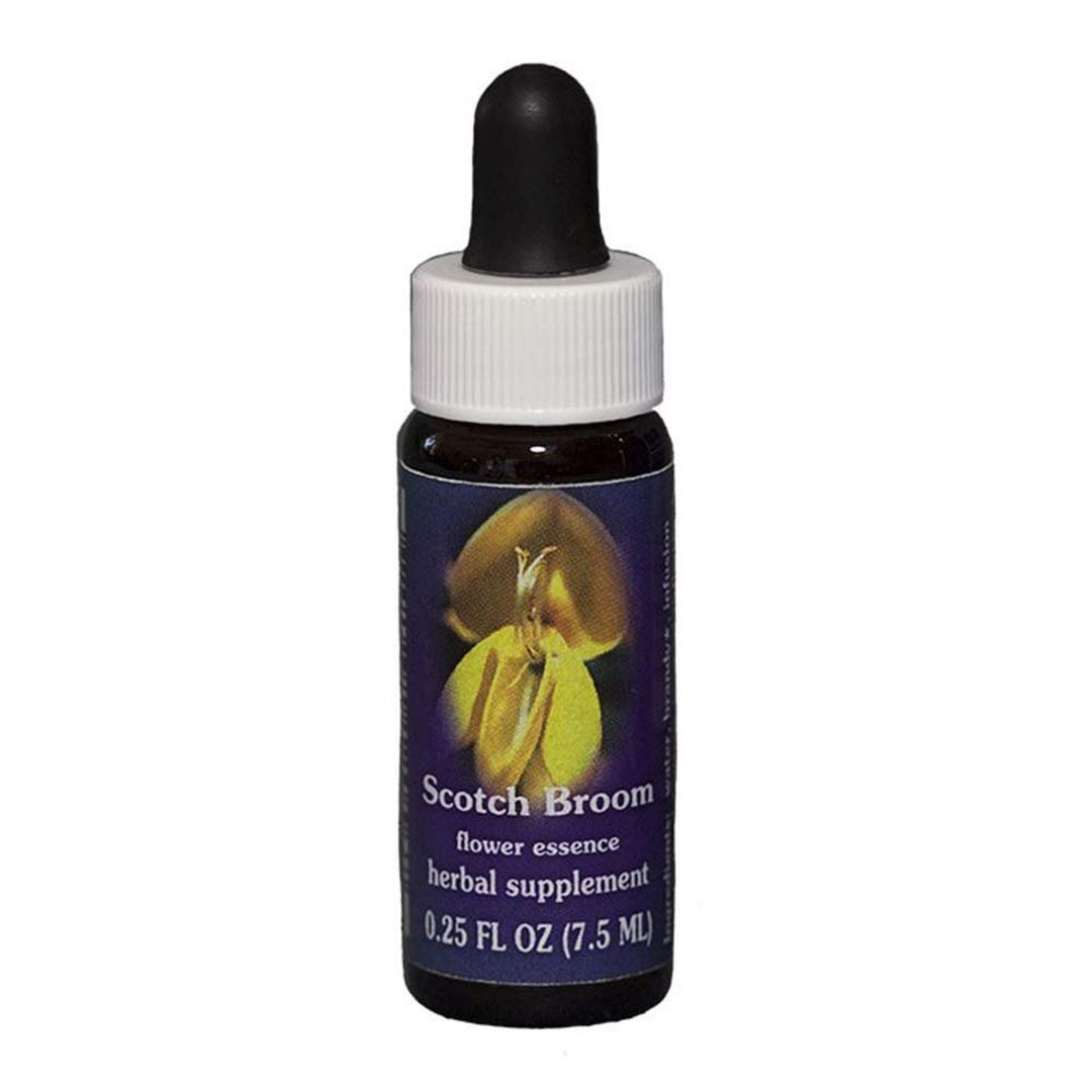 Flower Essence Services Essence, Scotch Broom, 0.25 Ounce