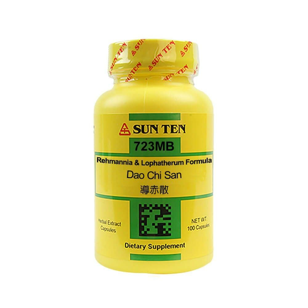 Sun Ten - Rehmannia &amp; Lophatherum Formula Capsules/Dao Chi San/???