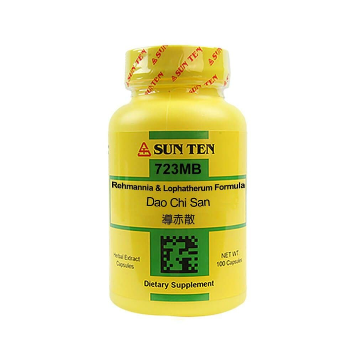 Sun Ten - Rehmannia &amp; Lophatherum Formula Capsules/Dao Chi San/???