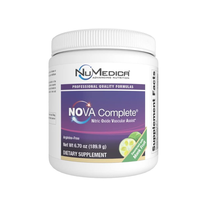 NuMedica NOVA (Nitric Oxide Vascular Assist) Complete Monk Fruit - 7.69 oz (218.04 Grams). Boosts Nitric Oxide Production for Enhanced Circulation in Men &amp; Women.