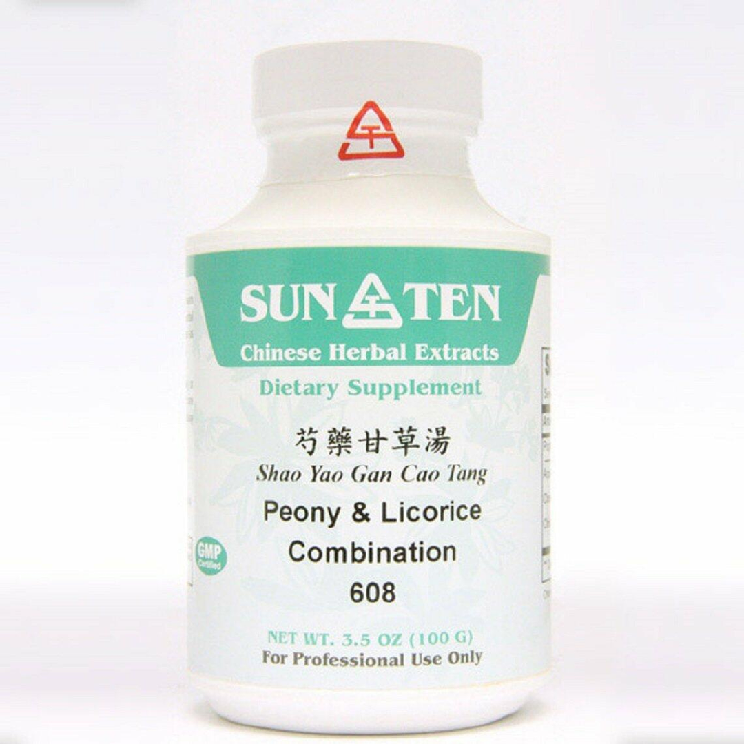 SunTen Peony & Licorice Combination 608 Granules (shao yao gan cao Tang)