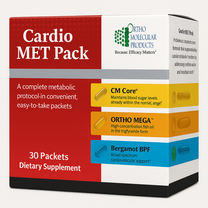 Ortho Molecular Products Cardio Met Pack