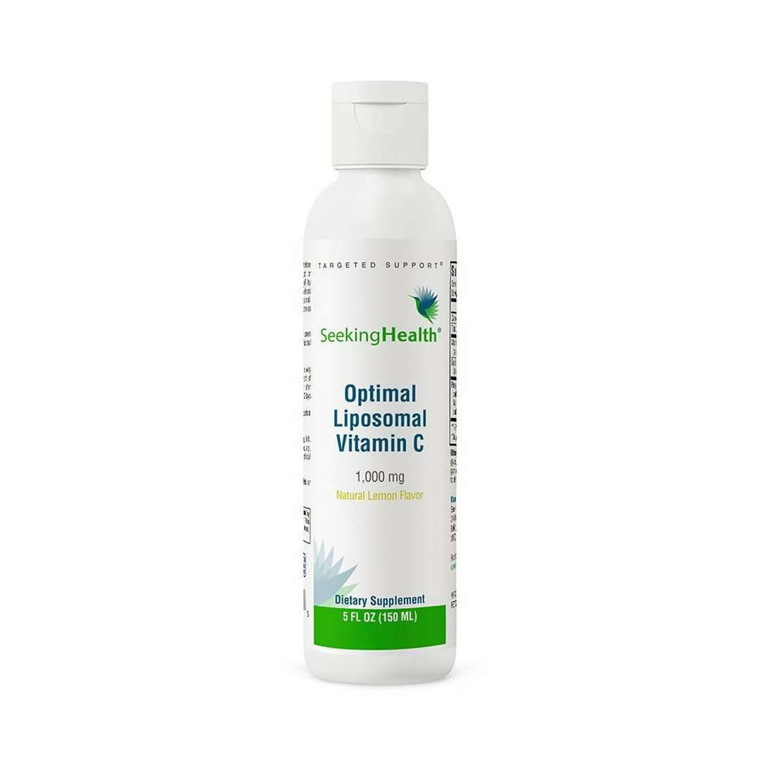 Optimal Liposomal Vitamin C - Lemon Zest 1,000 mg Liposomal Vitamin C per Serving 5 oz 30 Servings