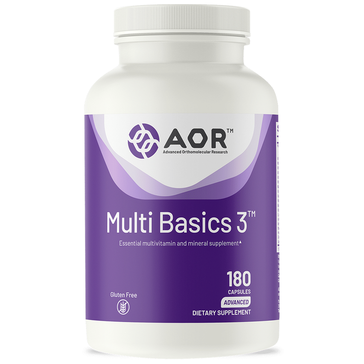 AOR, Ortho Core, Nutritional Support for Foundational Health and Energy, Multivitamin and Mineral Supplement, Vegan, 30 servings (180 capsules)