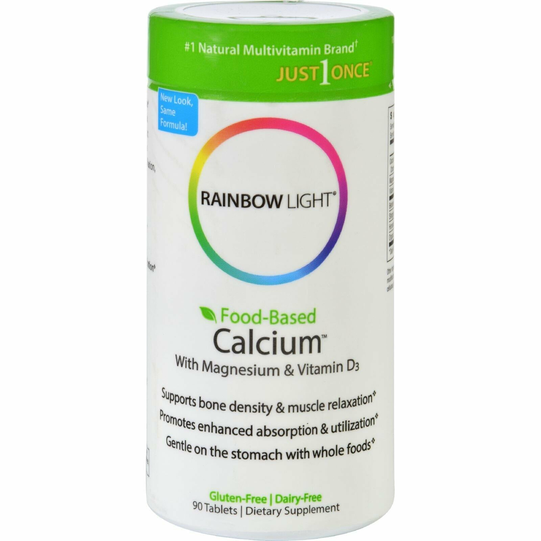 Rainbow Light - Food-Based Calcium 90 tabs