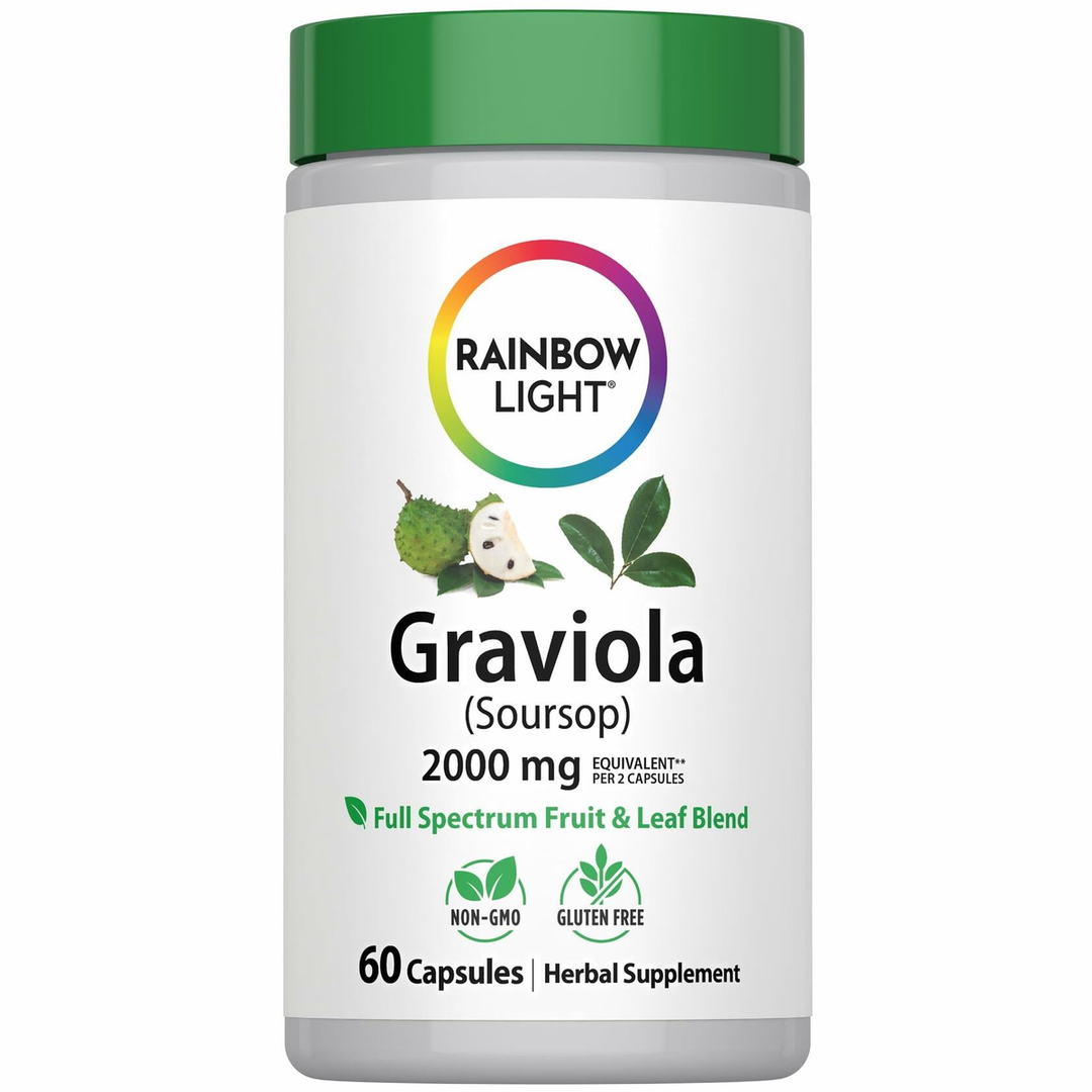 Rainbow Light Graviola Soursop 60 Capsules