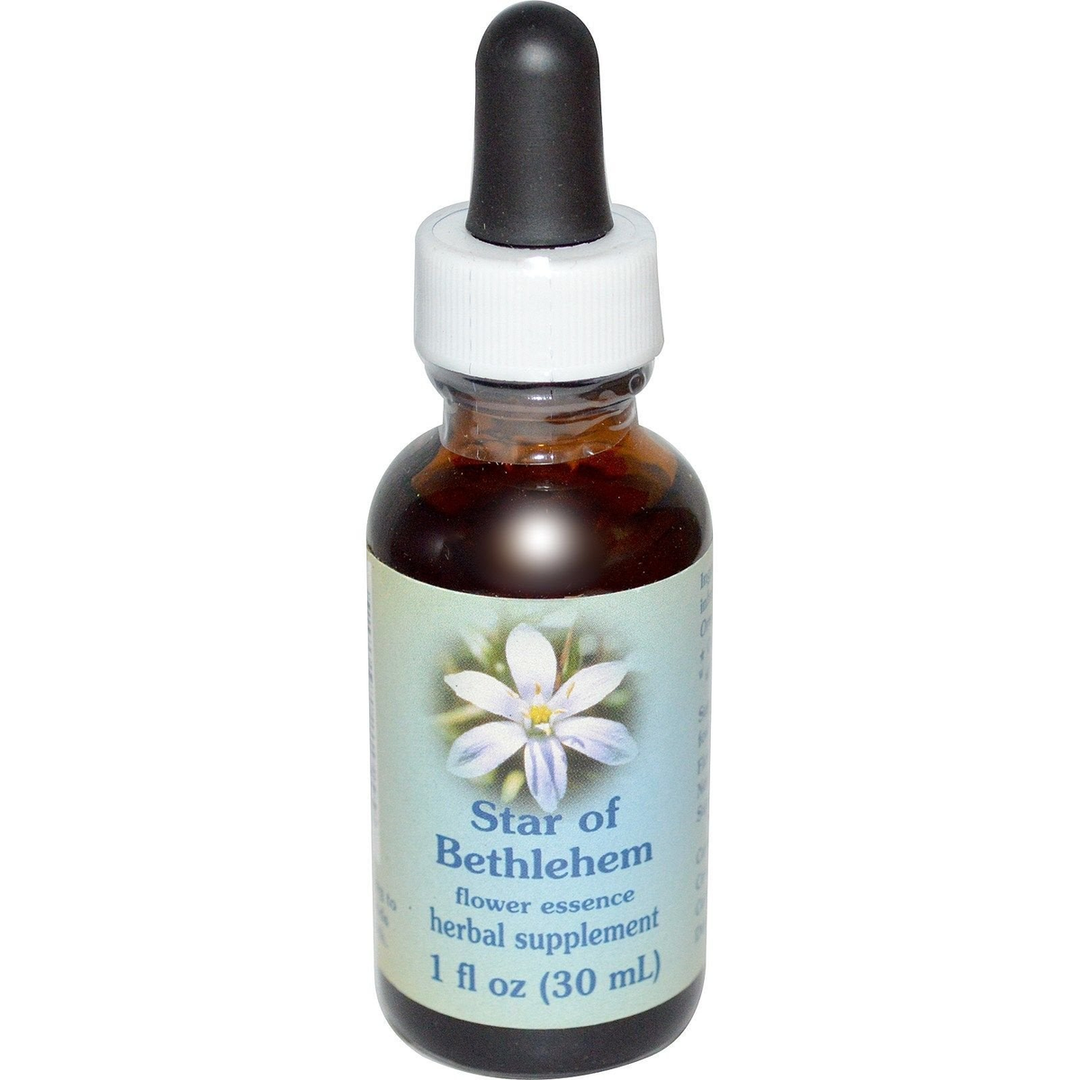 Flower Essence Services Star of Bethlehem Dropper Herbal Supplements, 1 Ounce
