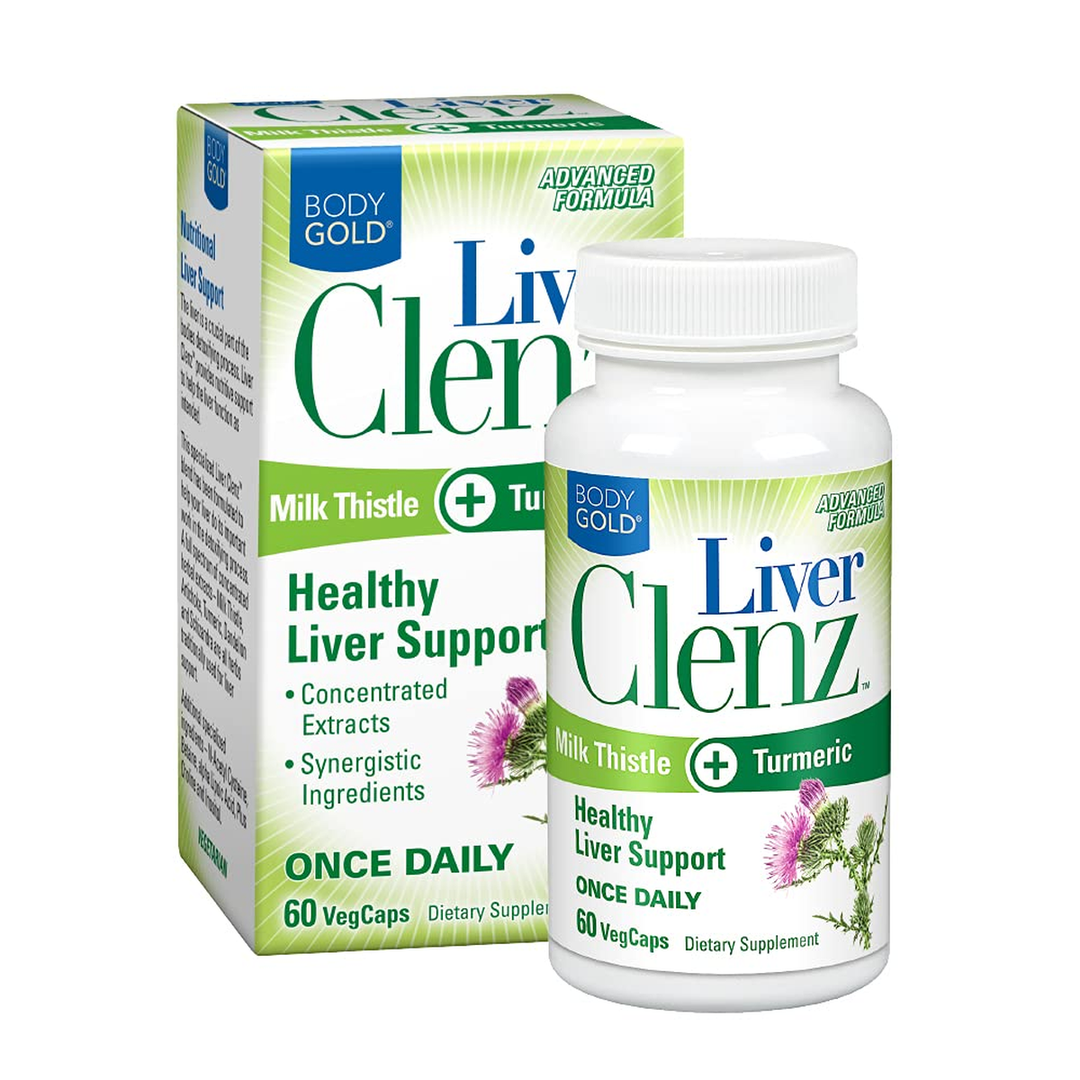 Body Gold, Liver Clenz, 60 Count