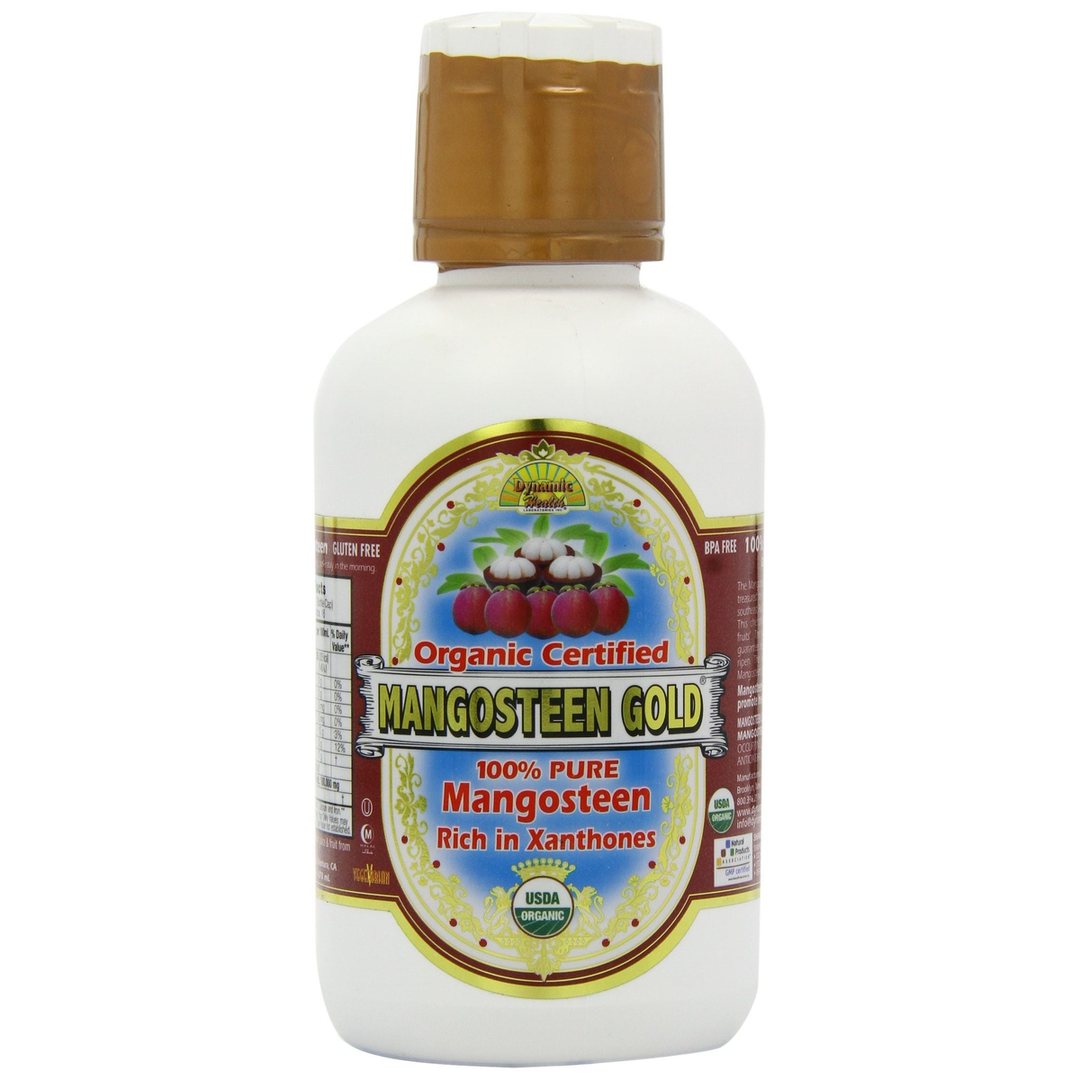Dynamic Health Mangosteen Gold Juice,, 16-Ounce