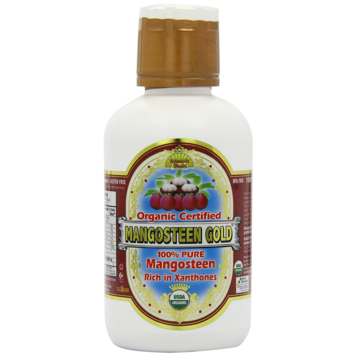 Dynamic Health Mangosteen Gold Juice,, 16-Ounce