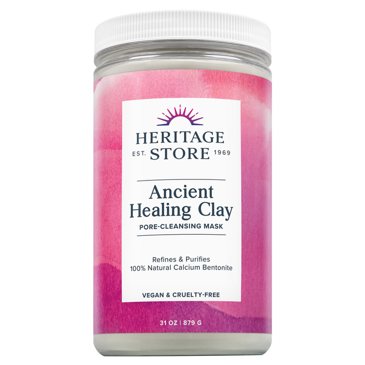 Heritage Store Ancient Healing Clay Pore-Cleansing Mask 31oz