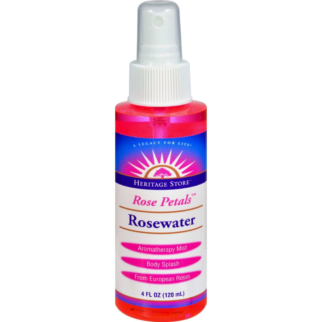 Heritage ProduCTs Flower Water Atomizer Rose - 4 Oz
